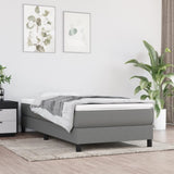 Pocket Spring Bed Mattress Grey 120 x 190 cm Polyester 4007142