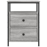 Bedside Cabinets 2 pcs Grey Sonoma 44x45x60 cm Engineered Wood 826010