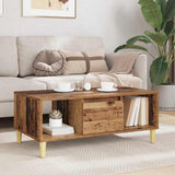 Coffee Table Old Wood 90 x 50 x 26.5 cm Engineered Wood 881165