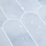 Feather Tile 50 pcs Light Blue 30 x 30 cm Polyurethane and PET 42046206