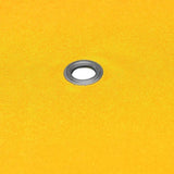 2-Tier Gazebo Top Cover 310 g/m² 4x3 m Yellow 312076