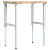 Workbench 80x60x cm Solid Wood Acacia Rectangular 3309712