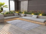 310438 Outdoor Carpet ARAKIL Grey 160x230 cm PP