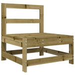 ZNTS 7 Piece Garden Lounge Set Impregnated Wood Pine 3186374
