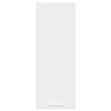 Hanging Cabinet with Door White 30 x 31 x 80 cm Engineered Wood 884242