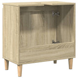 Sink Cabinet Sonoma Oak 58x33x60 cm Engineered Wood 847407