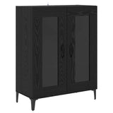 Highboard Black Oak 69.5 x 34 x 180 cm Engineered Wood 3416157
