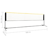Adjustable Badminton Net 500x103x94-158 cm Metal 93367