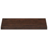Window Sills 2 pcs Dark Brown 80x 40 x 2 cm Solid Beech Wood 42048320