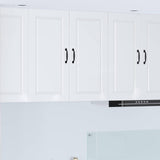 Wall Cabinet PORTO High Gloss White 80 x 31 x 80 cm 885409