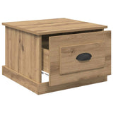 Coffee Table Artisan Oak 50 x 50 x 35 cm Engineered Wood 881371