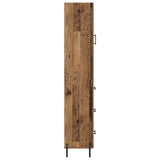Highboard Old Wood 34.5 x 34 x 180 cm Engineered Wood 3415790