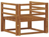 Outdoor Sofa Solid Acacia Wood Natural 3436216