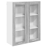 Hanging Cabinet Grey Sonoma 80 x 31 x 100 cm Engineered Wood 884399