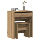 Dressing Table Artisan oak 60 x 40 x 75 cm Engineered wood 868871