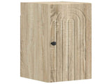 3 Piece Bathroom Cabinet Set ALKMAAR Sonoma Oak Engineered Wood 3417749