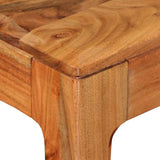 244958 Dining Table Solid Wood 118x60x76 cm