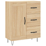 Highboard Sonoma Oak 69.5x34x180 cm Engineered Wood 3198692