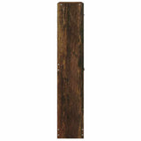 Shoe Cabinet Smoked Oak 59x17x81 cm Engineered Wood 342539
