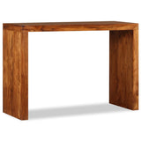 Console Table Solid Wood with Honey Finish 110x40x76 cm 244671