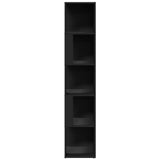 809045 Corner Cabinet Black 33x33x164,5 cm Engineered Wood