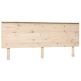 Bed Headboard 184x6x82.5 cm Solid Wood Pine 819185
