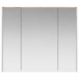 Bathroom Mirror Cabinet Old Wood 83.5 x 15.5 x 70 cm 889269