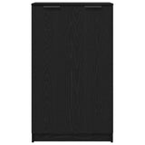 Shoe Cabinet Black Oak 59 x 35 x 100 cm Engineered Wood 862102