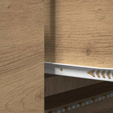 TV Cabinet with LED with Drawer Artisian Oak 140 x 34 x 40 cm 3418708