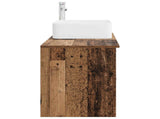 Bathroom Furniture Set 2 pcs Old Wood Engineered Wood 3403902