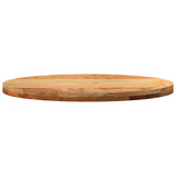 Table Top Light Brown 80x40x4 cm Solid Wood Oak Oval 4009049