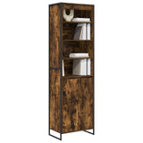 Tall Cabinets Smoke Oak 60 x 36 x 200 cm Engineered Wood 3403030