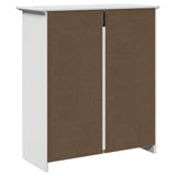 Hallway Cabinet BODO White 80x35x90 cm 4016866