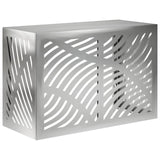 Air Conditioner Cover Silver 90 x 40 x 60 cm Galvanised Steel 8014099