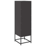 Highboard Black 36x39x123 cm Cold-rolled Steel 853392