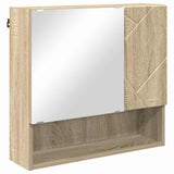 Mirror Cabinet Sonoma Oak 59 x 17 x 55 cm Engineered Wood 883366