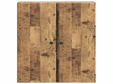 Wall-Mounted Cabinet Old Wood 66 x 34.5 x 90 cm Engineered Wood 899083