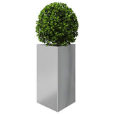 Garden Planters 2 pcs Triangular 50x43x75 cm Galvanized Steel 851182