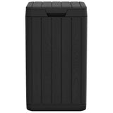 Outdoor Garbage Bin Anthracite 38x38x65 cm PP 364224