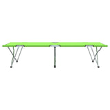 Folding Camping Bed Folding 2 pcs Dark green 62 x 194 x 42 cm 42003126
