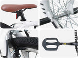BMX Bike 20 Inches for over 9 Years Old White 42009753