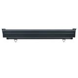 ZNTS Balcony Side Awning 145x250 cm Black 48424