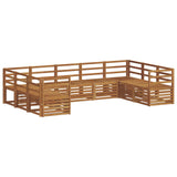 Sectional Sofa Set 9 pcs Natural 3375459