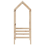Kids' Bed Roof 118x70x176.5 cm Solid Wood Pine 846985
