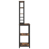 Kitchen Shelf Smoked Oak 60 x 40 x 168 cm Engineered Wood 883882