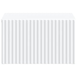 Wall-Mounted Bedside Cabinet 2 pcs White 33 x 34.5 x 20 cm 898426