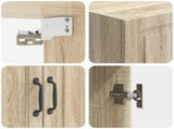 Wall-Mounted Cabinet Sonoma Oak 59 x 31 x 60 cm Engineered Wood 899257