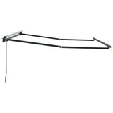 Awning Frame Manual Anthracite 3 x 2.5 m Aluminium 46865