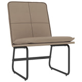 Lounge Chair Cappuccino 54x75x76 cm Faux Leather 351335