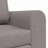 Sofa Bed Taupe 148 x 71 x 83 cm Velvet 4106678